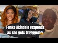 Funke akindele responds as she gets drgged by toyins fans trending viral.