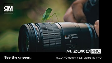 Introducing the OM SYSTEM M.Zuiko Digital ED 90mm F3.5 Macro IS PRO