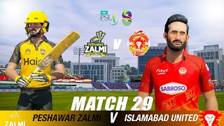Peshawar Zalmi vs Islamabad United PSL 8 2023 | Match 29 | Cricket 19 PC Gameplay screenshot 5