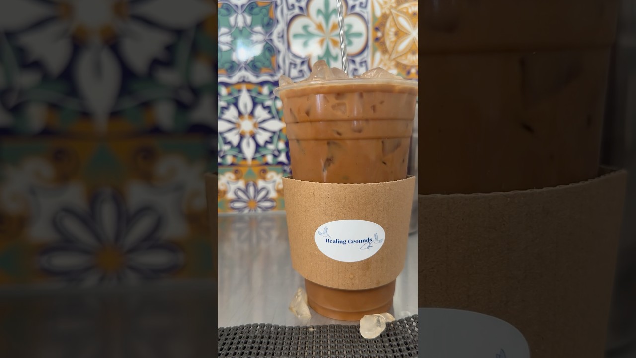 20 oz Mexican Mocha Latte with Oat milk. Our large comes with 4 shots of espresso!!!