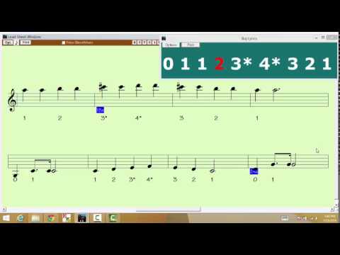 3 4 Finger Pattern 2 Quarter Notes