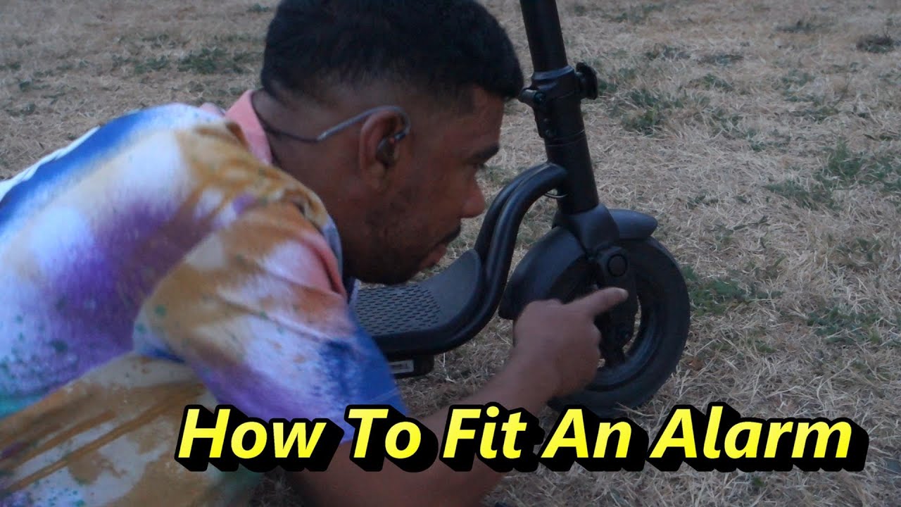 Pure Air Electric 2nd Generation Scooter How To Fit An Alarm & The