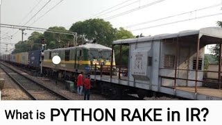 Celebrity Python Rake of Indian Railways carrying goods during Lockdown #pythonrake #goodsguard #locopilot Profile