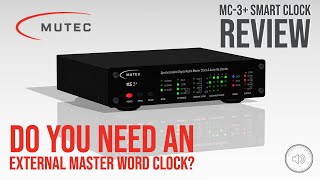 Mutec MC 3+ Review | Does a master word clock make a difference? screenshot 1