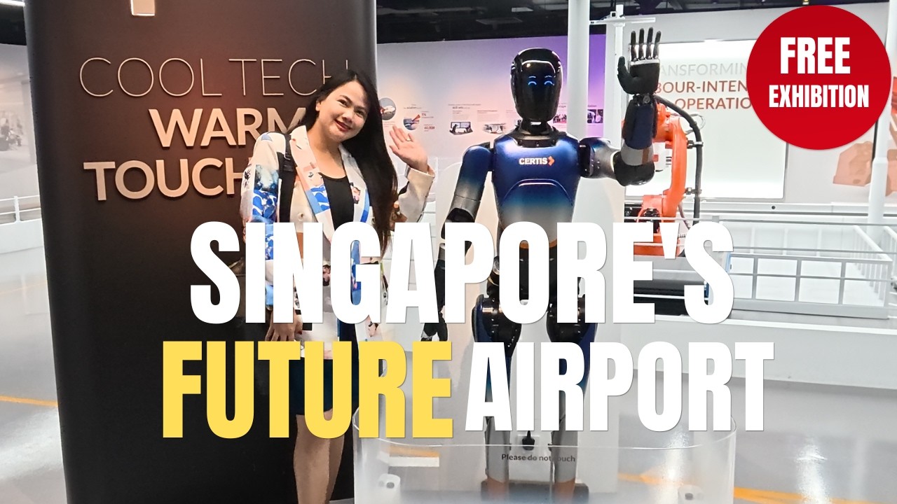 Inside Singapore’s Future Airport 🇸🇬 | Changi Terminal 5 Exhibition Tour