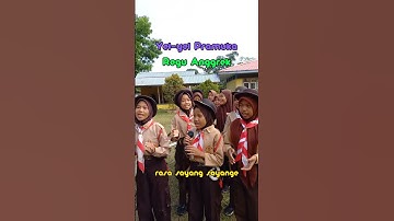 Yel-yel Pramuka regu mawar 🌺