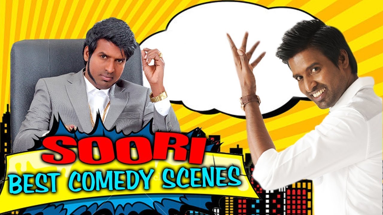 Soori Back To Back Comedy Scenes | South Indian Hindi Dubbed Best Comedy Scenes