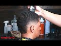 BURST FADE W/ WAVES | STEP BY STEP TUTORIAL |BARBER STYLE DIRECTORY