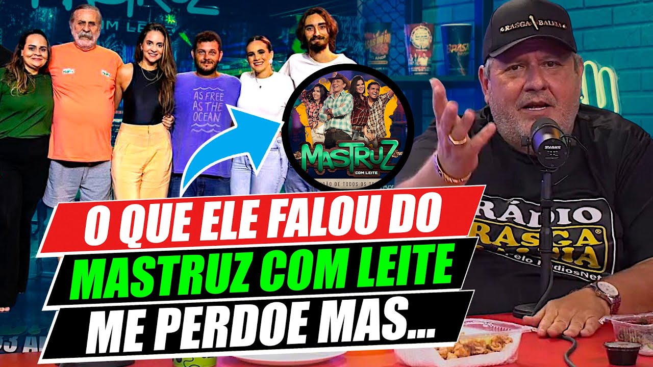 NÃO ADMITO FALAR ISSO DO MASTRUZ COM LEITE.