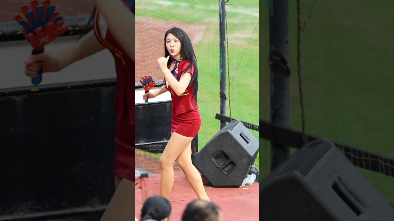 這個阿彬 鼻血❤️❤️❤️😍#廉世彬 #염세빈 #rakutengirls#樂天桃猿 #cheerleader #啦啦隊 #short