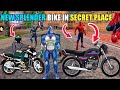 Splender Bike In Rope Hero Vice Town | New Secret Places | Splender Bike | rope hero vice town game