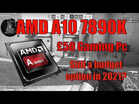 AMD A10 7890K £50 Gaming Pc - A 2021 Review