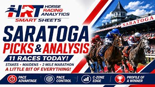 Saratoga Picks & Analysis Today | A Little Bit of Everything on a Loaded Card