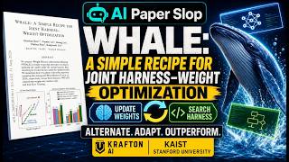 WHALE: A Simple Recipe for Joint Harness-Weight Optimization (Aug 2026)