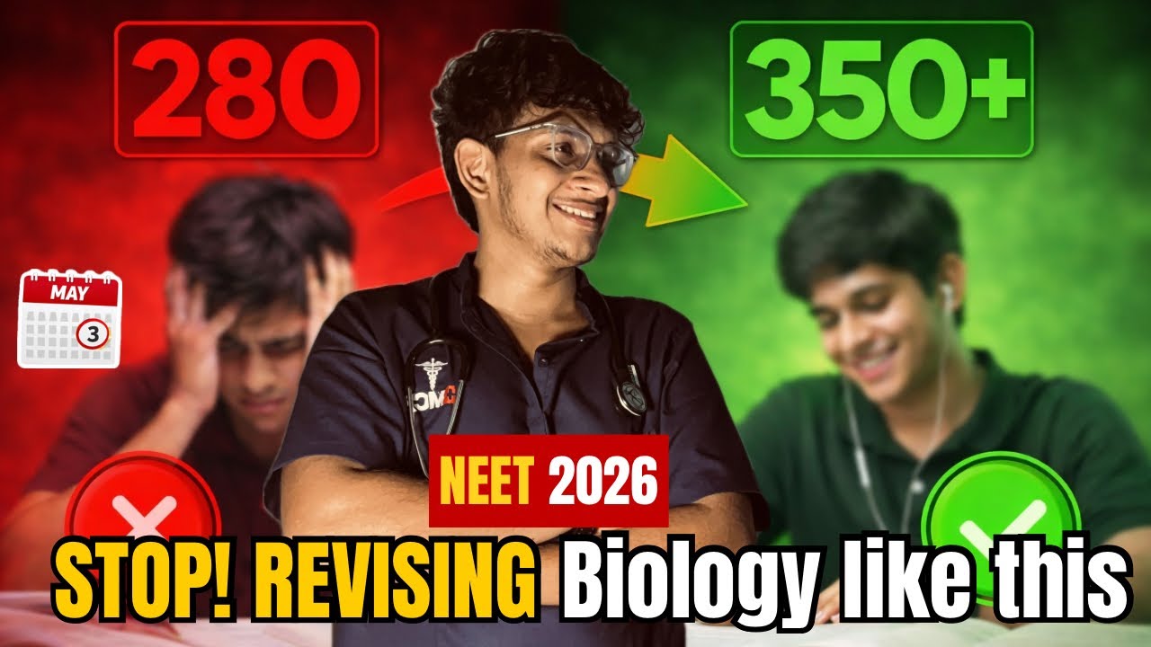 LAST 30 DAYS FOR NEET 2026 | BOOST YOUR BIOLOGY SCORE | DO THIS TO ...
