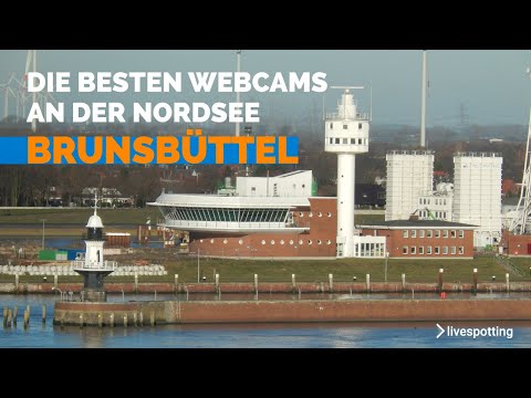 Brunsbüttel Mobile Elbe & Canal Cam live cam preview