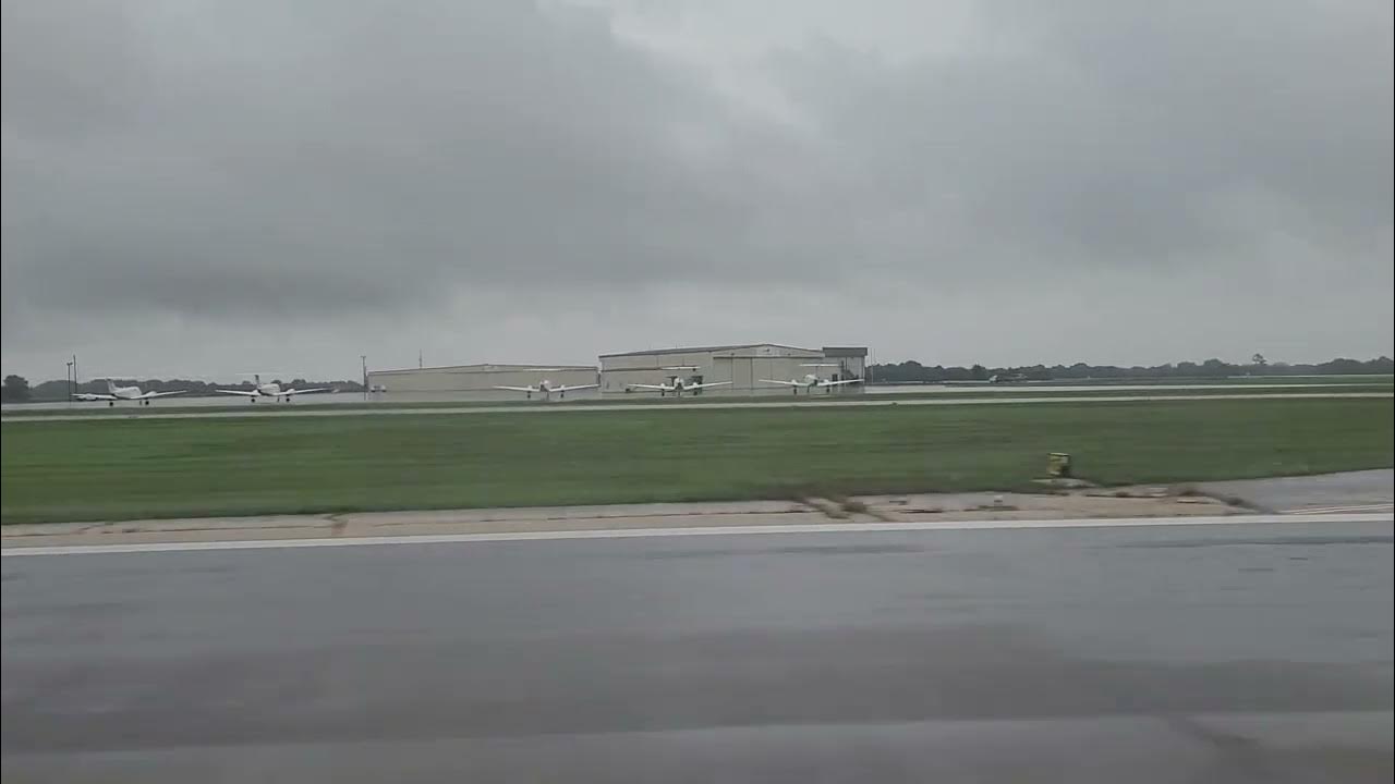 Dothan Alabama Airport Landing on Bombardier CRJ200 from Atlanta May