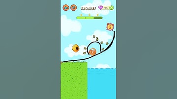 cat rescue draw 2 save lv 29 game #shorts #game #catrescuegame #anroid