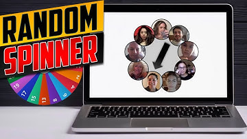 Random Spinner People Caller Wheel in PowerPoint