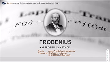 Frobenius and Frobenius Method