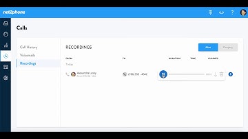 Net2phone  Setting Up Call Recording