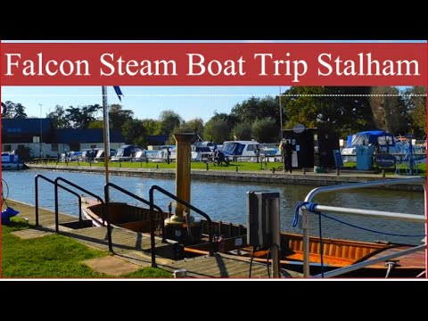 Falcon Steam Boat Trip At The Museum Of The Broads Stalham #tourism #autumn #trip