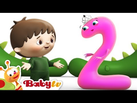 Counting with Charlie & The Numbers - Charlie Meets Number 2 - BabyTV