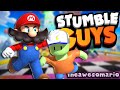 Mario plays stumble guys ft shockhat734