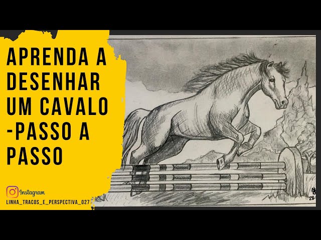 Como desenhar um cavalo - Instruções passo a passo  Ausmalbilder pferde,  Pferde malen, Zeichnen anleitung