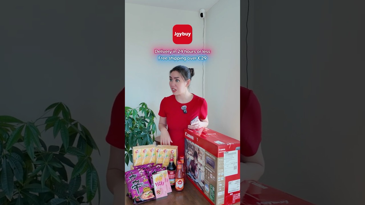 My favourite place to get Asian groceries in NL 🇳🇱 Get a discount on every Joybuy order #ad #skit