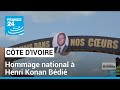 Cte divoire  hommage national  henri konan bdi  france 24