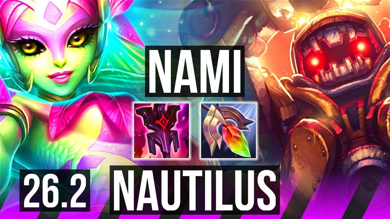 NAMI & Lucian vs NAUTILUS & Kai'Sa (SUP) | Good KDA: 5/1/21 | BR Challenger | 26.2