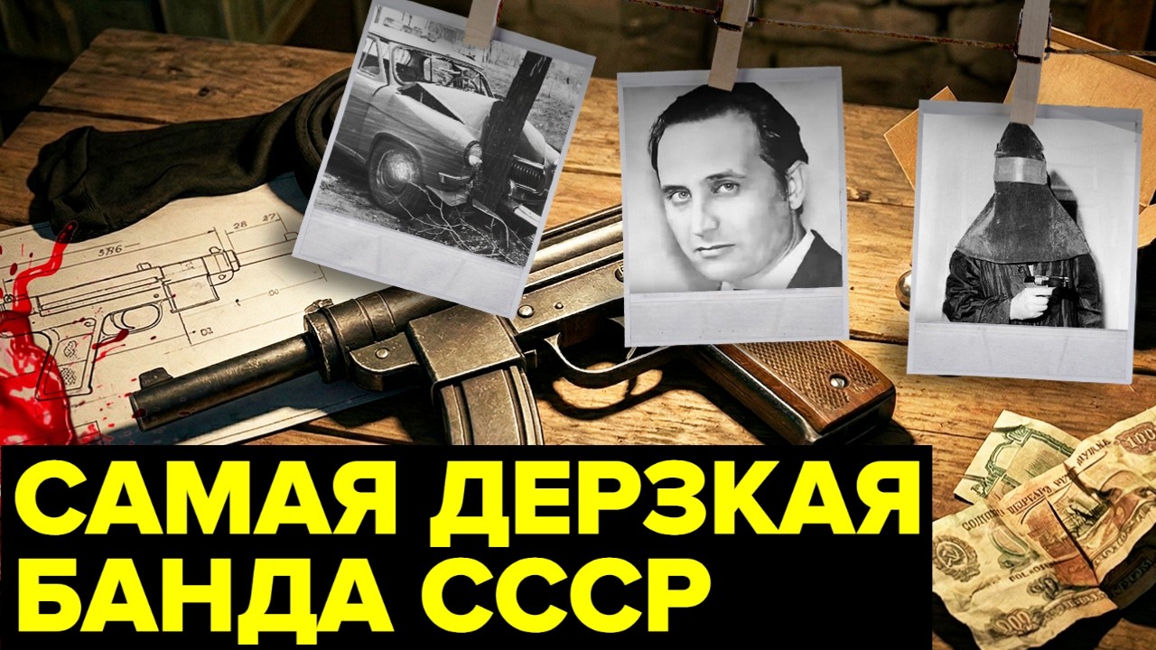 Самодельное ОРУЖИЕ и тайный бункер. История самой НЕУЛОВИМОЙ банды СССР