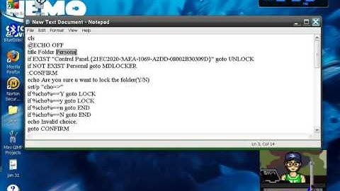 Password Protect Your XP Folders