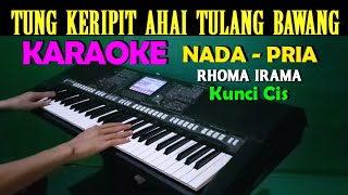 TUNG KERIPIT - Rhoma Irama | KARAOKE Nada Pria || CIS=DO