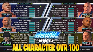 MODE PALING RUSUH DI GAME SMACKDOWN PAIN PS2 || LADDER TRIPLE THREAT TORNADO #smackdownpain