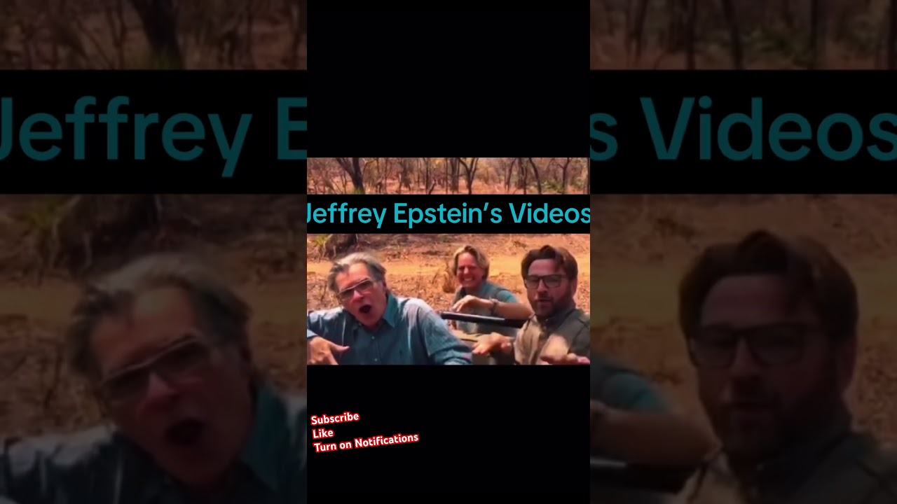 Jeffrey Epstein‘s just released bizarre videos