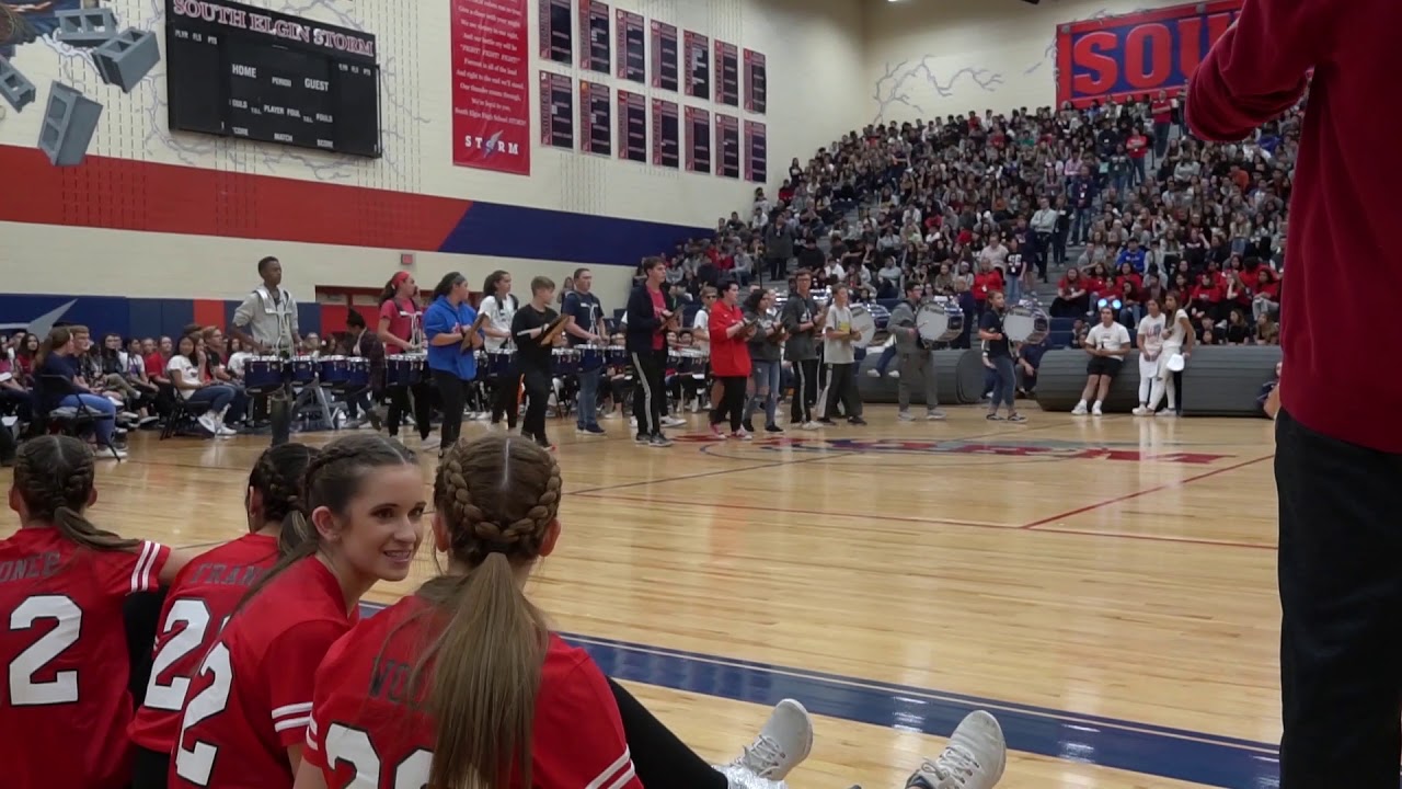 South Elgin High School PepRally Highlights YouTube