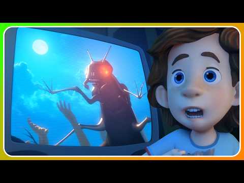 Tom Thomas ve una película de miedo | Los Fixis | Dibujos animados educativos