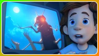Tom Thomas ve una película de miedo | Los Fixis | Dibujos animados educativos