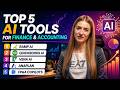 Top AI Tools for Finance and Accounting