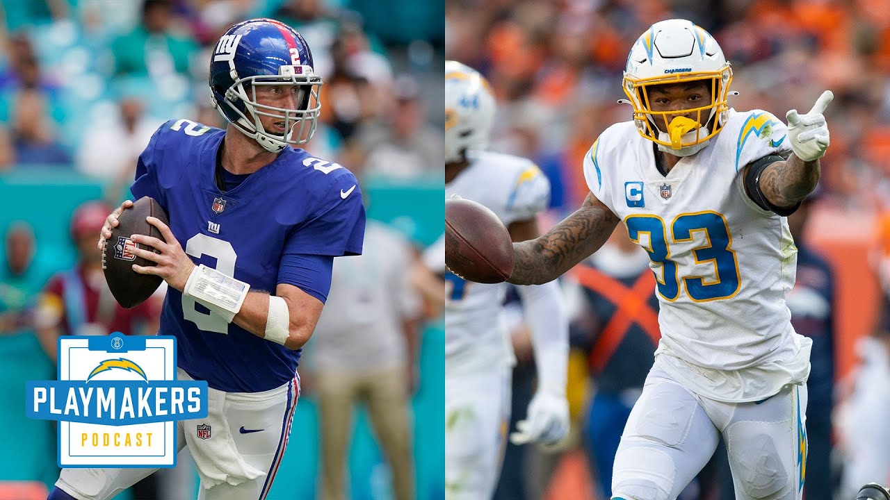 Playmakers: Giants QB Situation & X-Factors | LA Chargers