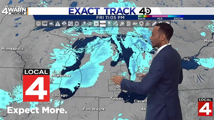 Metro Detroit weather forecast, Dec. 12, 2025  -- 11 p.m. Update