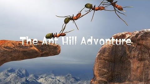 "Unity OF Ants:A Tiny Tale OF TeamWork"