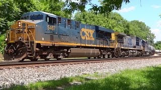 CSX Q416-06 Climbing Up To Shenandoah Junction