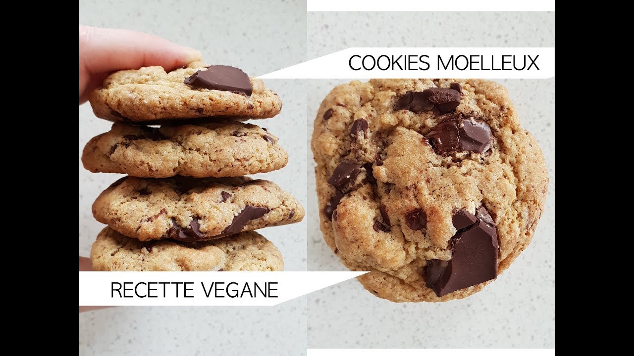 Cookies moelleux - Recette VÉGANE