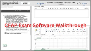 ICAP Exam Software Walkthrough | CA Pakistan screenshot 1