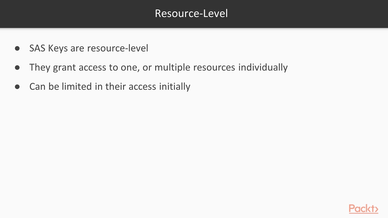 Learn Azure Storage SDK: Exploring Account Access Keys|packtpub.com