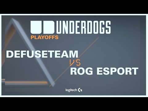 Underdogs VALORANT - defuseteam vs rog esport