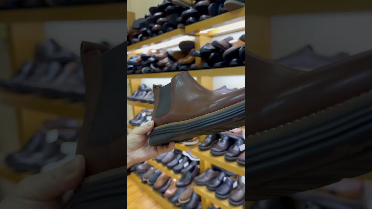 Leather Shoe Detail